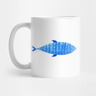 Blue fish Mug